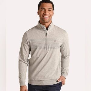 TRAVIS MATHEW PLAY THROUGH HALF-ZIP PULLOVER